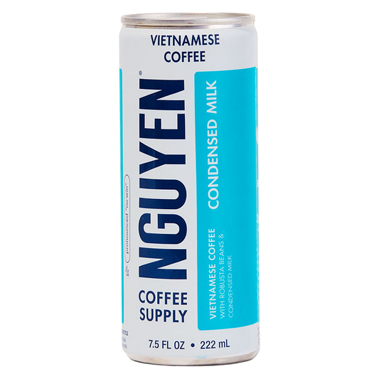 Nguyen Coffee Supply Condensed Milk Vietnamese Coffee Cold Brew 7.5oz Can