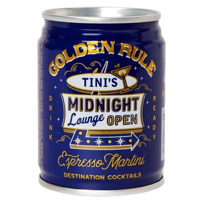 Golden Rule Espresso Martini 4pk 100ml Can 24% ABV