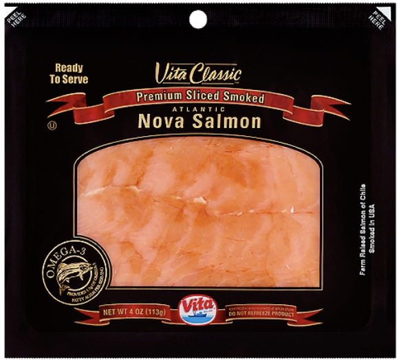 Atlantic Smoked Nova Salmon - 4oz