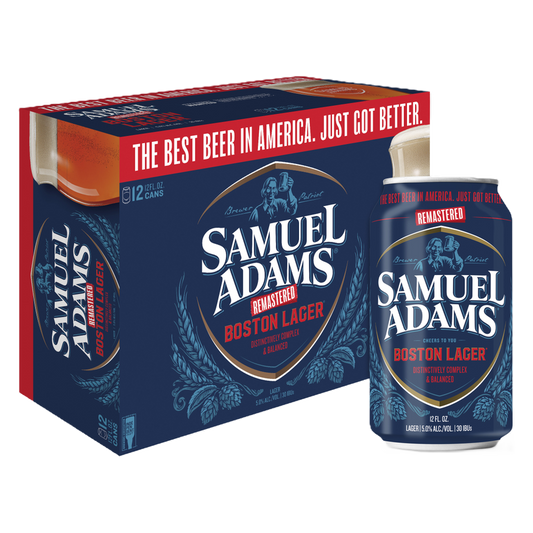 Sam Adams Boston Lager 12pk 12oz Can 5% ABV