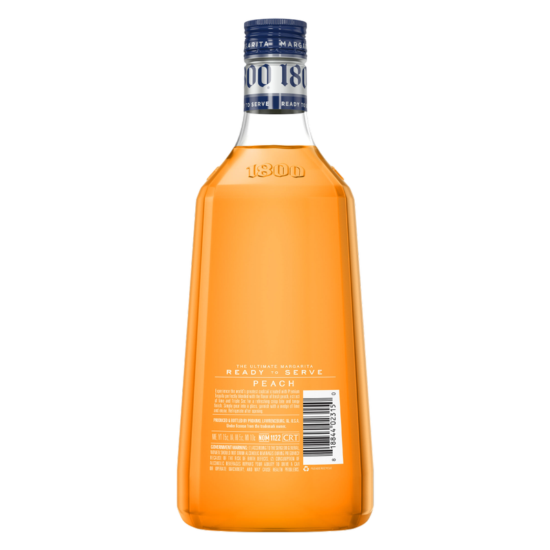 1800 Ultimate Peach Margarita 1.75L