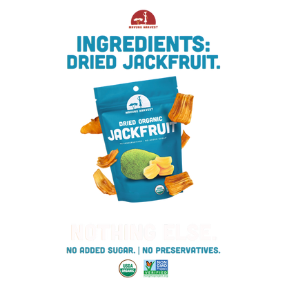 Mavuno Harvest Organic Unsweetened Dried Jackfruit, 2oz