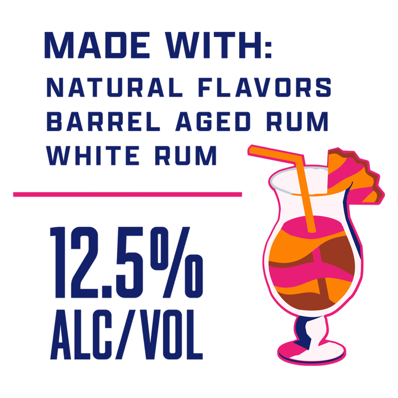 Cutwater Mai Tai Rum 4pk 12oz Can 12.5% ABV