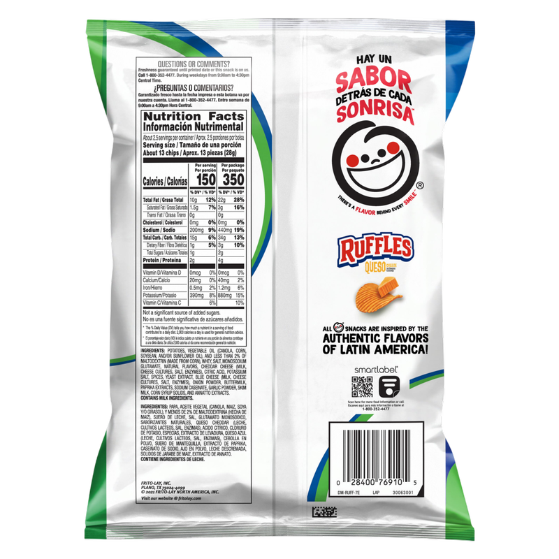 Ruffles Queso, 2.25oz
