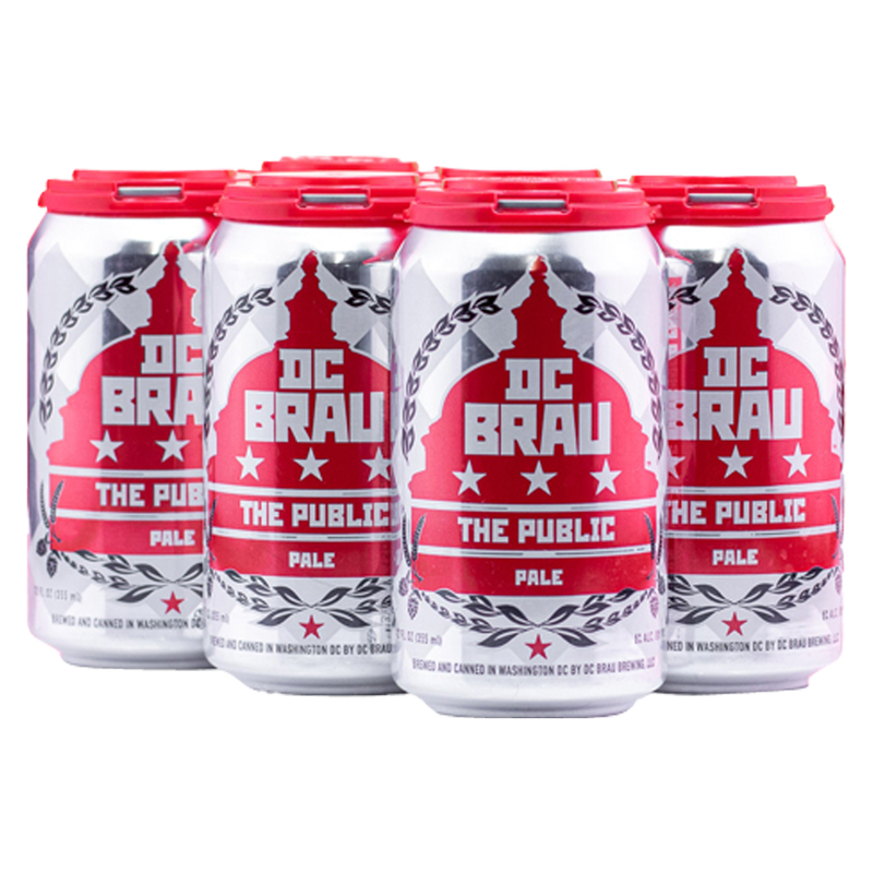 DC Brau The Public Pale Ale 6pk 12oz Can 6.0% ABV