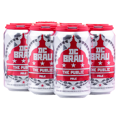 DC Brau The Public Pale Ale 6pk 12oz Can 6.0% ABV