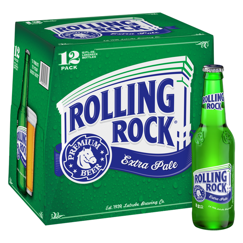 Rolling Rock 12pk 12oz Btl 4.4% ABV