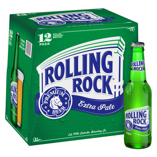 Rolling Rock 12pk 12oz Btl 4.4% ABV