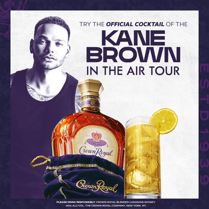 Crown Royal 750ml Gift Set w/ Flask
