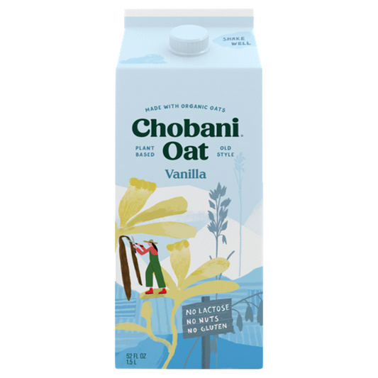Chobani Oat Milk Vanilla 52oz Ctn