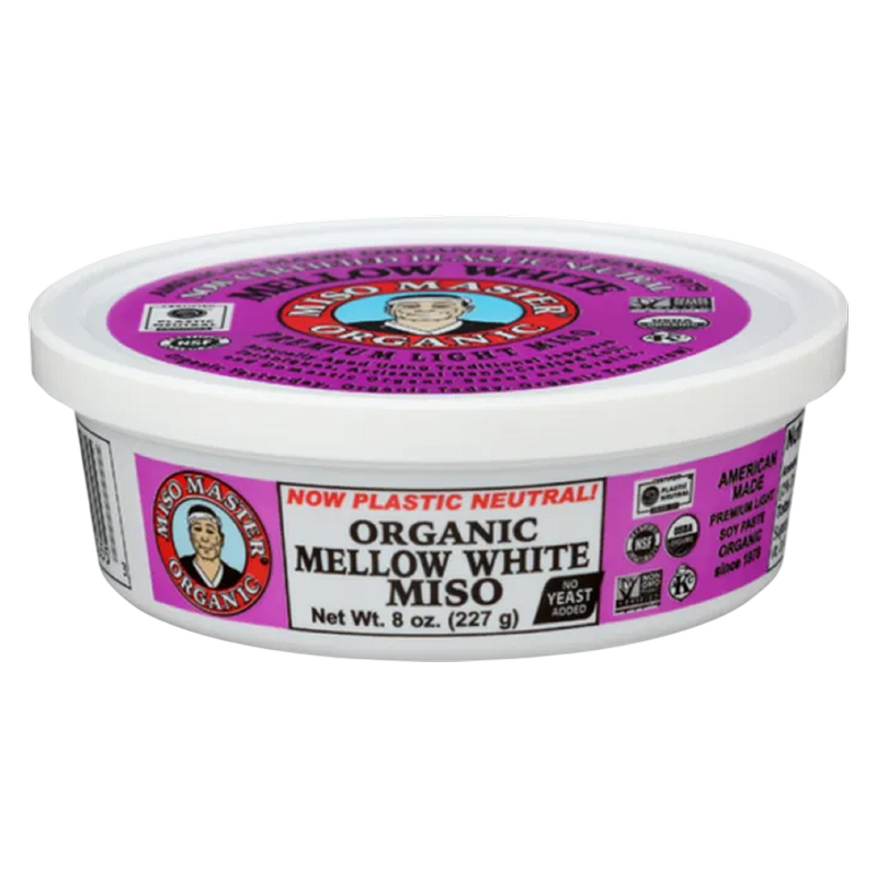 Miso Master Premium Organic Mellow White Miso Soy Paste 8 oz
