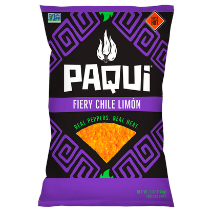 Paqui Fiery Chile Limon Chips 7oz