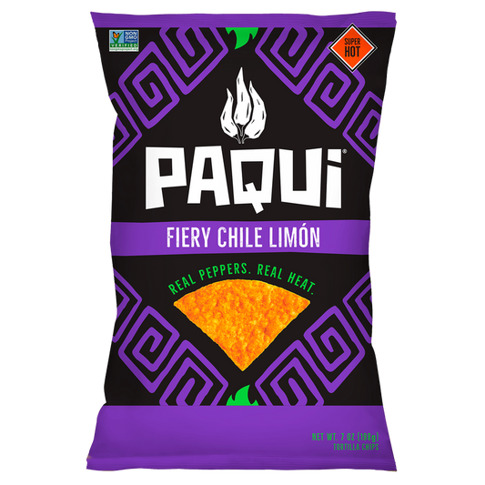 Paqui Fiery Chile Limon Chips 7oz