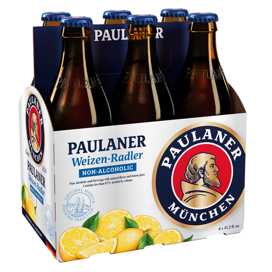 Paulaner Weizen-radler Non-alcoholic 6pk 11.2oz Btl