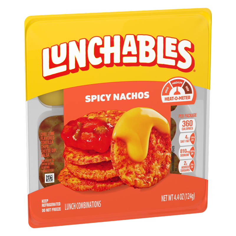 Lunchables Spicy Nachos - 4.4oz