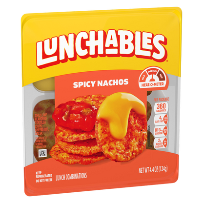 Lunchables Spicy Nachos - 4.4oz
