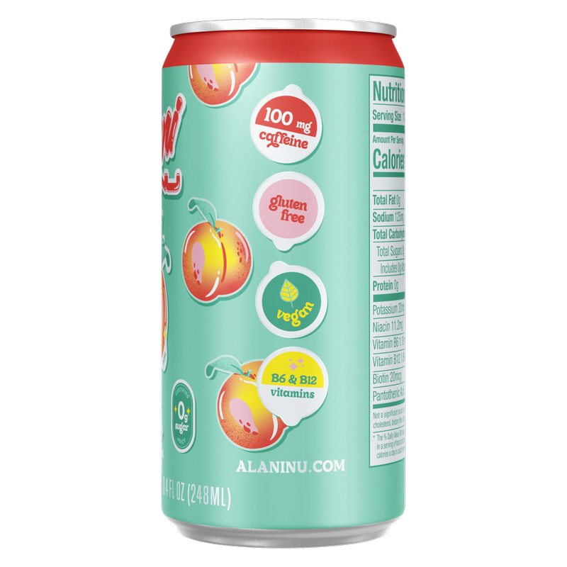 Alani Energy Juicy Peach 8.4oz