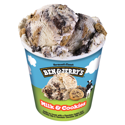 Ben & Jerry's Milk & Cookies Ice Cream Pint