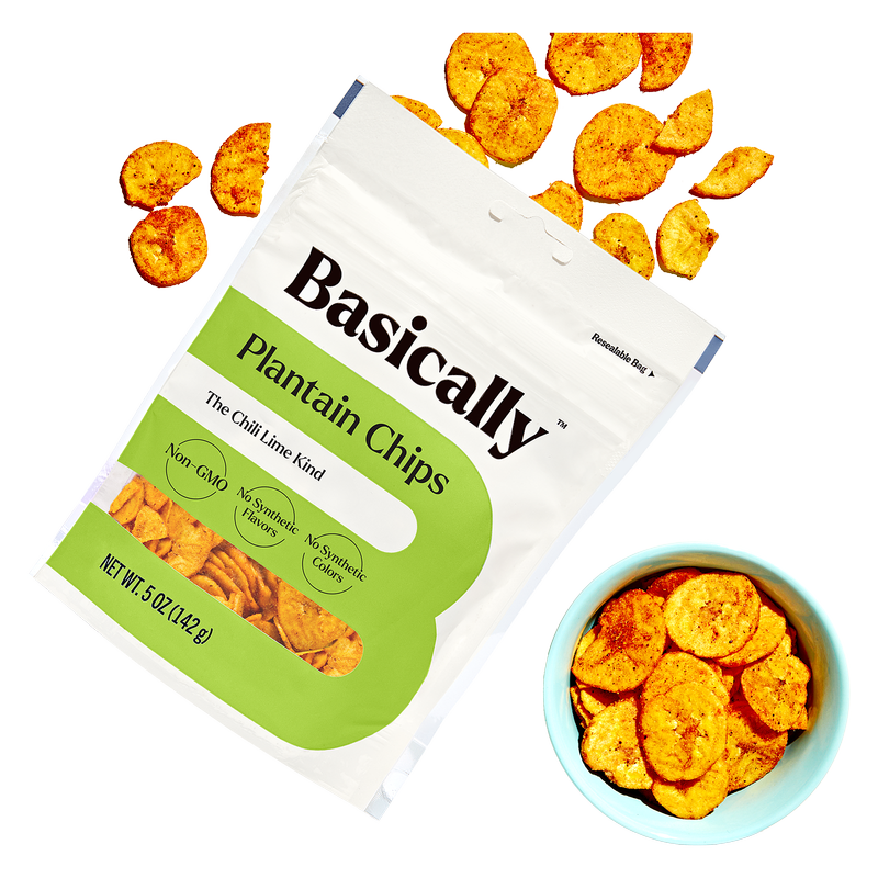 Basically Chili Lime Plantain Chips 5oz