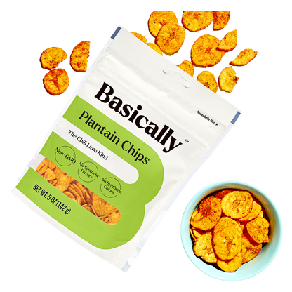 Basically Chili Lime Plantain Chips 5oz