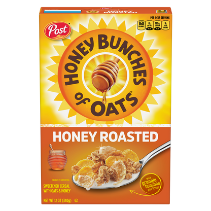 Post Honey Bunches of Oats Honey Roasted 12oz