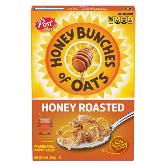 Post Honey Bunches of Oats Honey Roasted 12oz