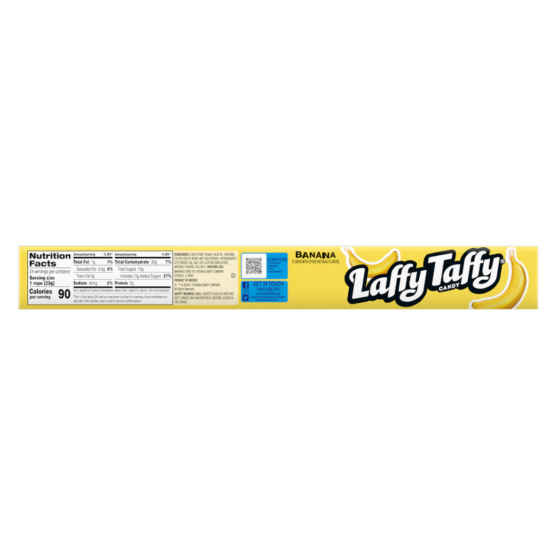 Laffy Taffy Rope Banana, 0.81oz
