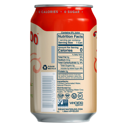 Waterloo Grapefruit Sparkling Water 12oz Can