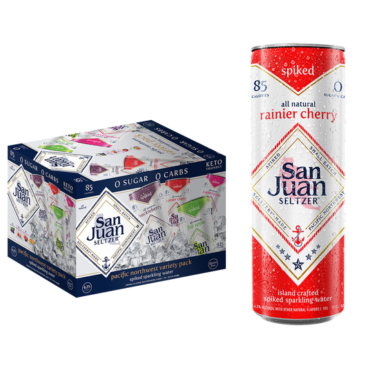 San Juan Spiked Seltzer PNW Variety 12pk 12oz Can 4.2% ABV