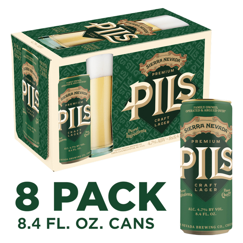 Sierra Nevada Pils 8pk 8.4oz Can