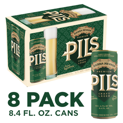 Sierra Nevada Pils 8pk 8.4oz Can