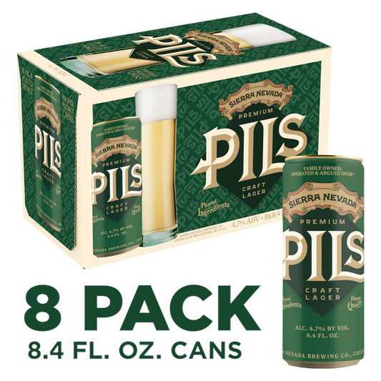 Sierra Nevada Pils 8pk 8.4oz Can