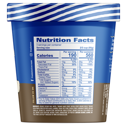 NadaMoo! Rockiest Road Dairy Free Frozen Dessert 16oz