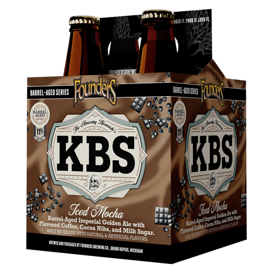 Founders KBS Iced Mocha Golden Ale 4pk 12oz Bottle