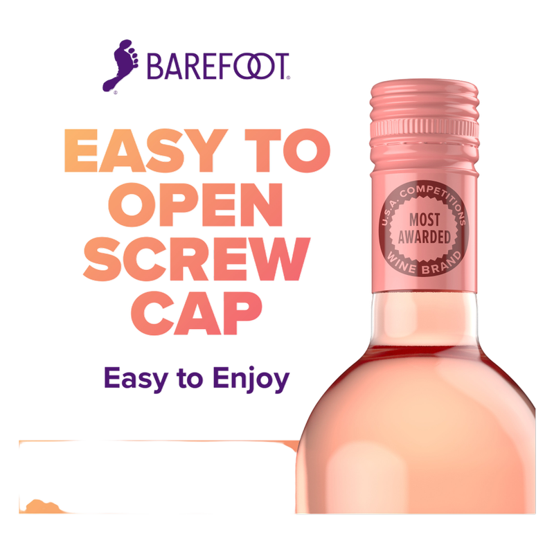 Barefoot Pink Moscato 750ml