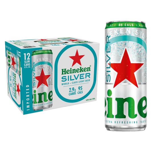 Heineken Silver 12pk 12oz Can 4% ABV