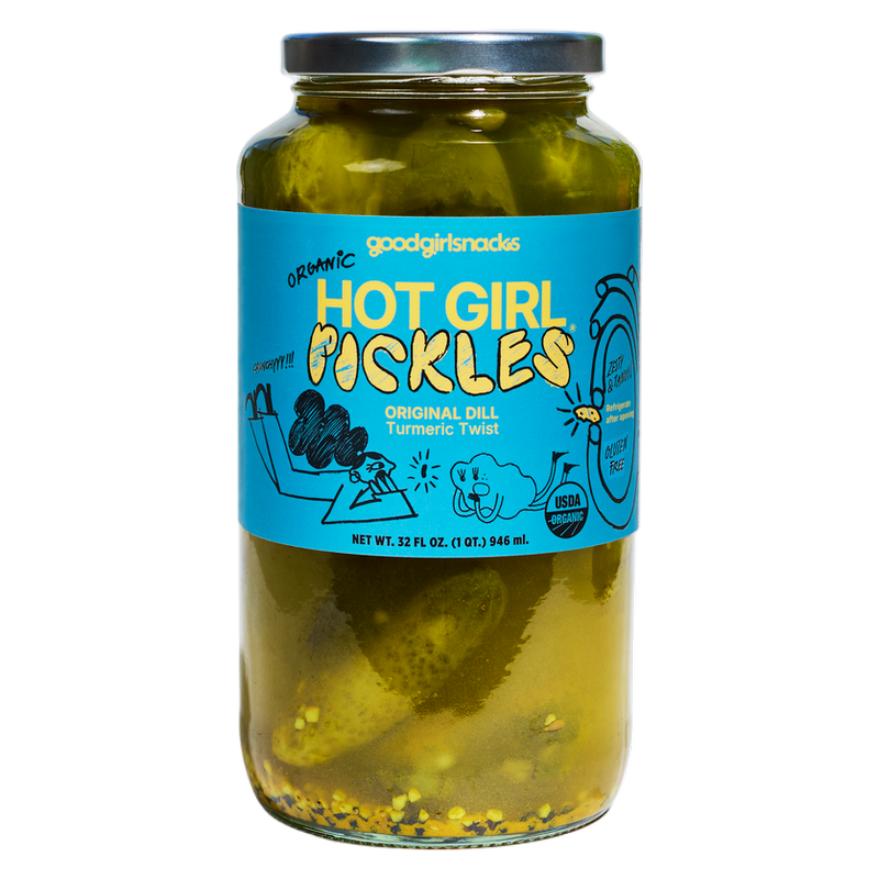 HOT GIRL PICKLES Original Dill 32 Fl Oz
