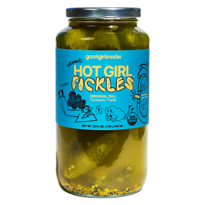 HOT GIRL PICKLES Original Dill 32 Fl Oz