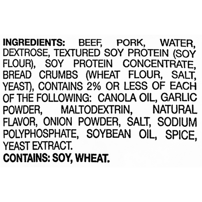 Farm Rich Frozen Homestyle Pork & Beef Meatballs 26oz