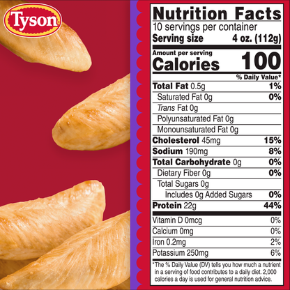 Tyson Frozen Chicken Tenderloins - 2.5lb