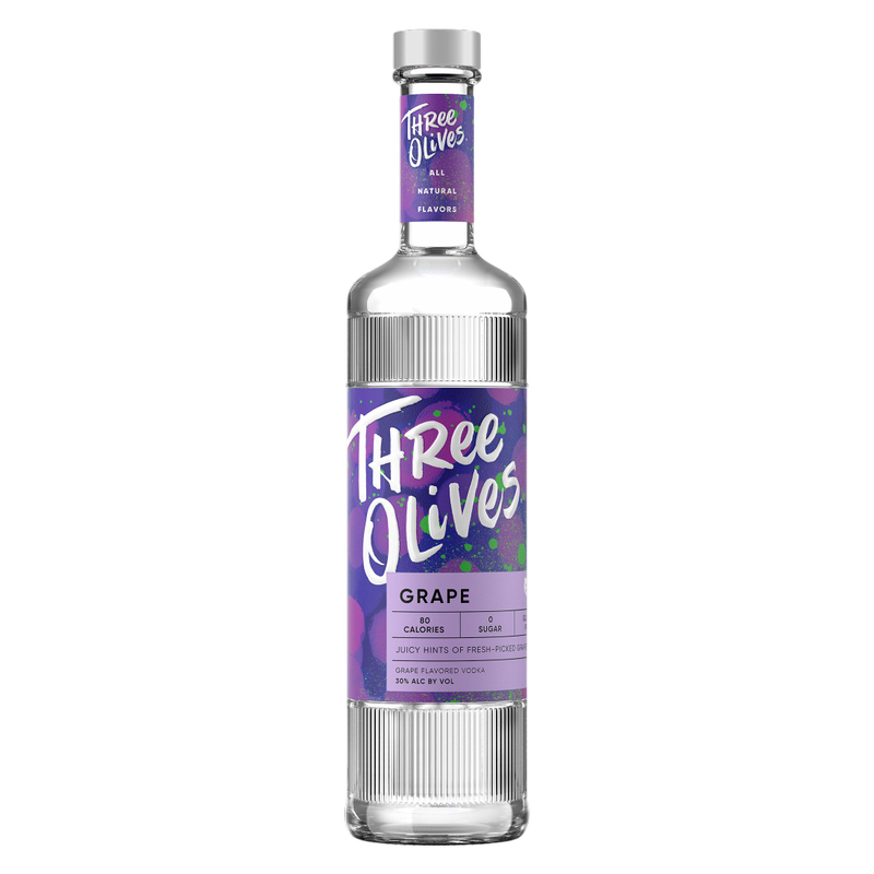 Three Olives Vodka Grape 750ml (60 Proof)