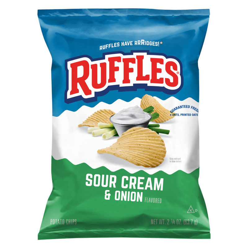 Ruffles Sour Cream & Onion 2.25oz