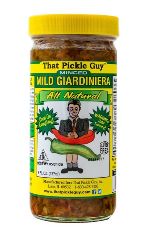 That Pickle Guy Mild Minced Giardiniera, 8 Fl Oz