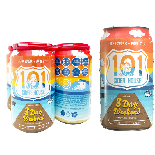 101 Cider House Seasonal - Frosted Tips 4pk 12oz Can 6.9% ABV