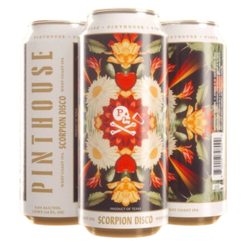 Pinthouse Scorpion Disco IPA 4pk 16oz Can 6.6% ABV