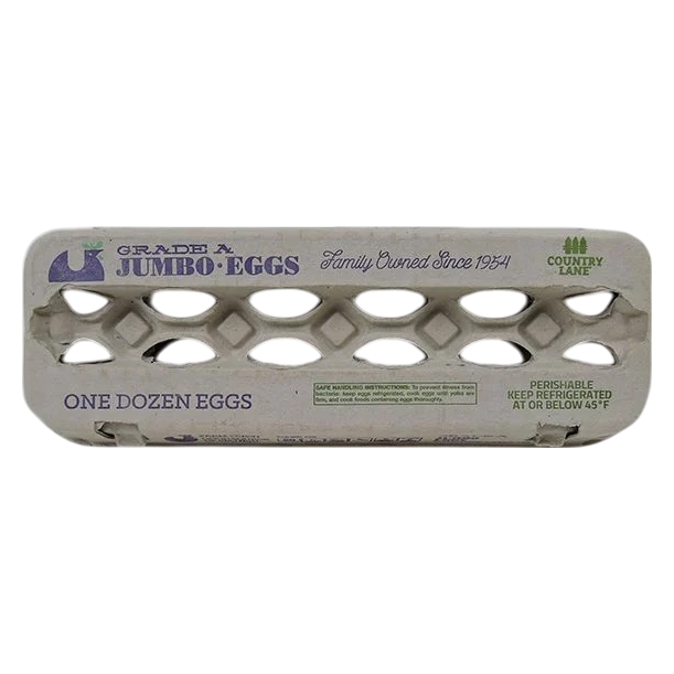 Country Lane Grade A Jumbo Eggs - 12ct