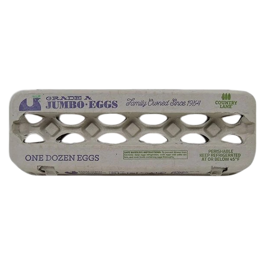 Country Lane Grade A Jumbo Eggs - 12ct