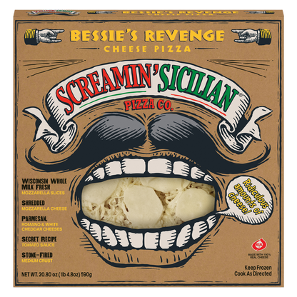 Screamin Sicilian Cheese Pizza, 20.8oz.