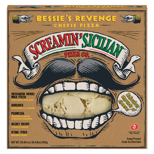 Screamin Sicilian Cheese Pizza, 20.8oz.