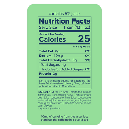 Recess Watermelon Mojito Mocktail 4pk 12oz Can